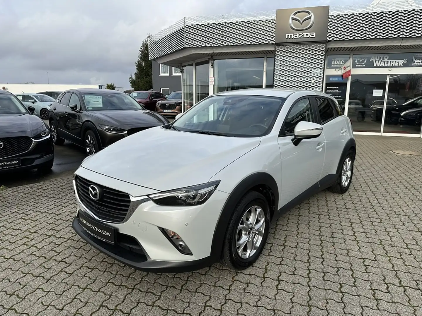 Mazda CX-3 L SKYACTIV-G 120 FWD 5T 6GS AL-EXCLUSIVE NAV Weiß - 1