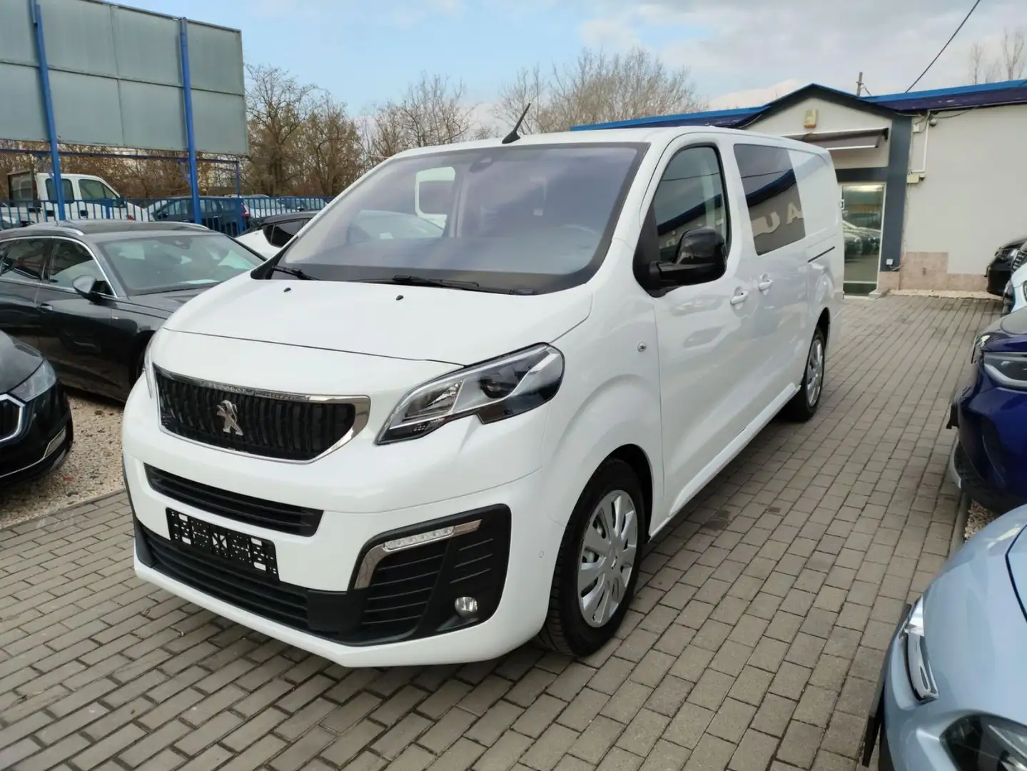 Peugeot Expert DoKa L3 LKW TEMPO NAVI STZH AHK KAM Blanc - 1