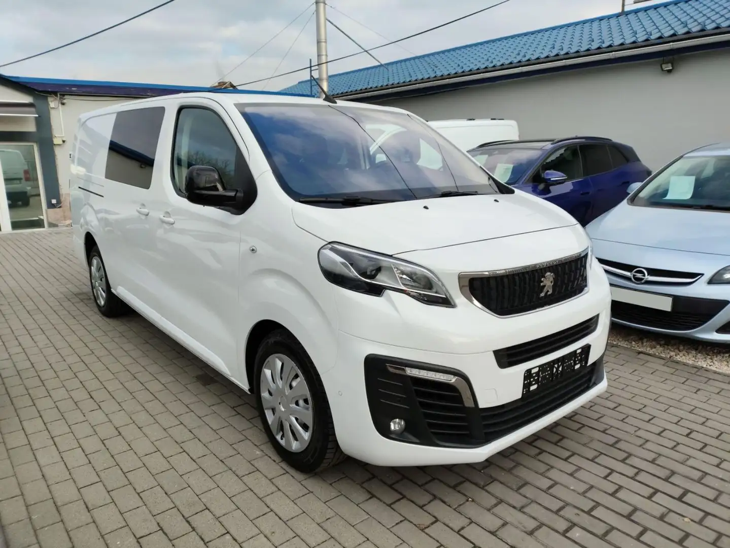 Peugeot Expert DoKa L3 LKW TEMPO NAVI STZH AHK KAM Blanc - 2