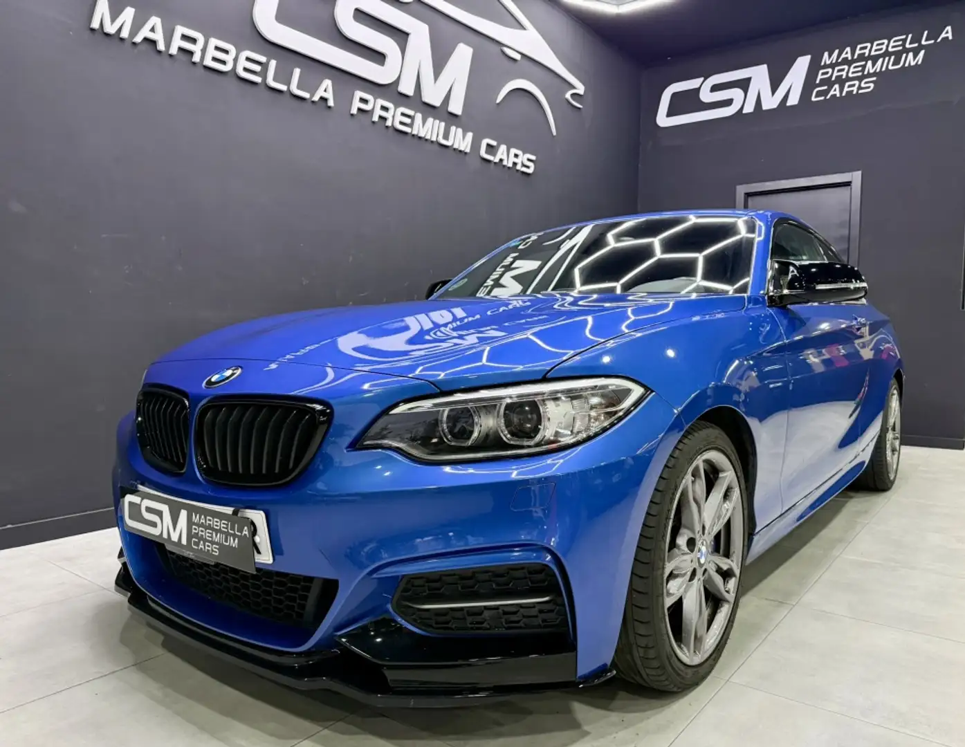 BMW 240 M240iA Coupé Bleu - 1