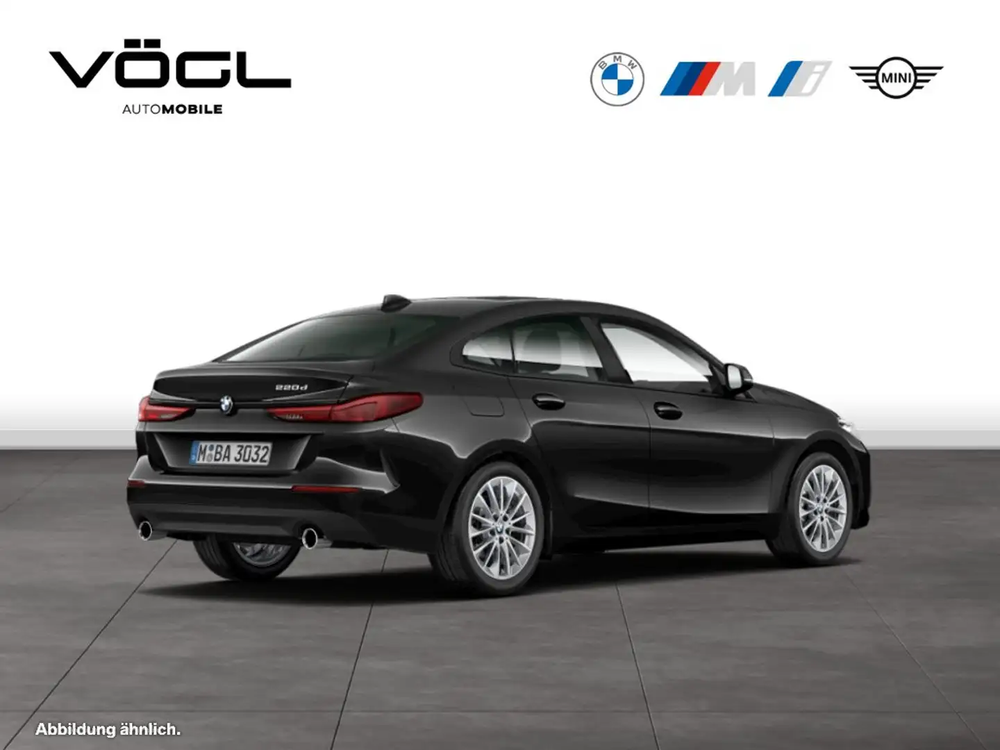 BMW 220 d Gran Coupé Advantage Panoramadach Noir - 2