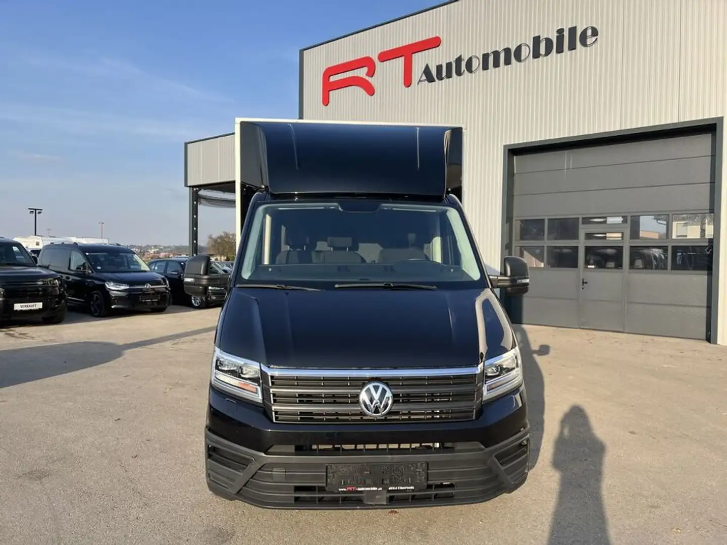 Volkswagen Crafter Koffer 35 Ladebordwand Schwarz - 2