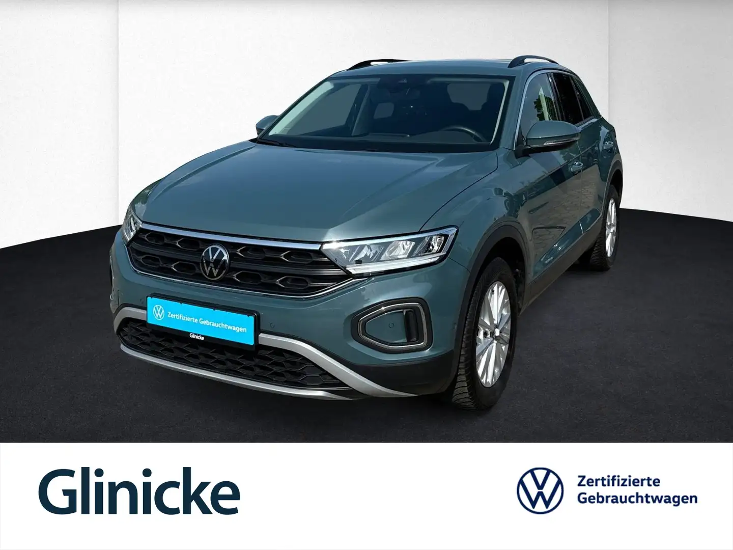 Volkswagen T-Roc 1.0 TSI Life Navi+Sitzh.+Clima+DAB+PDC Bleu - 1
