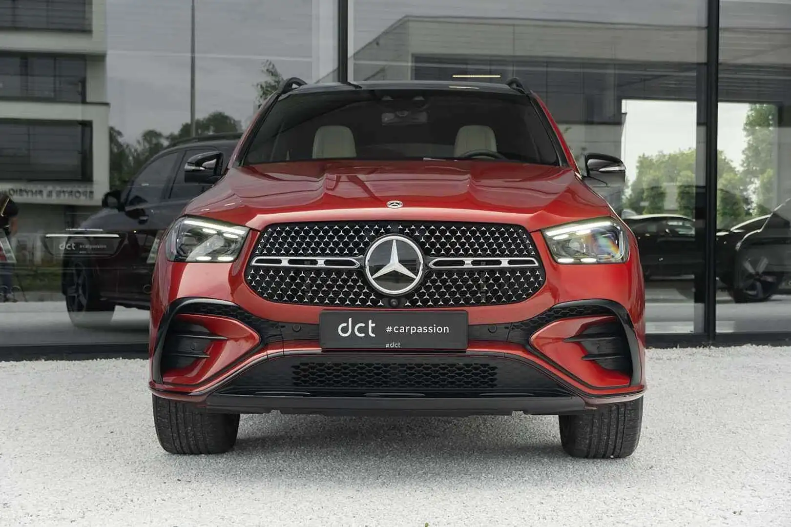 Mercedes-Benz GLE 400 AMG Hybr Burmester HeadUp Airmatic 360 Pano Rouge - 2
