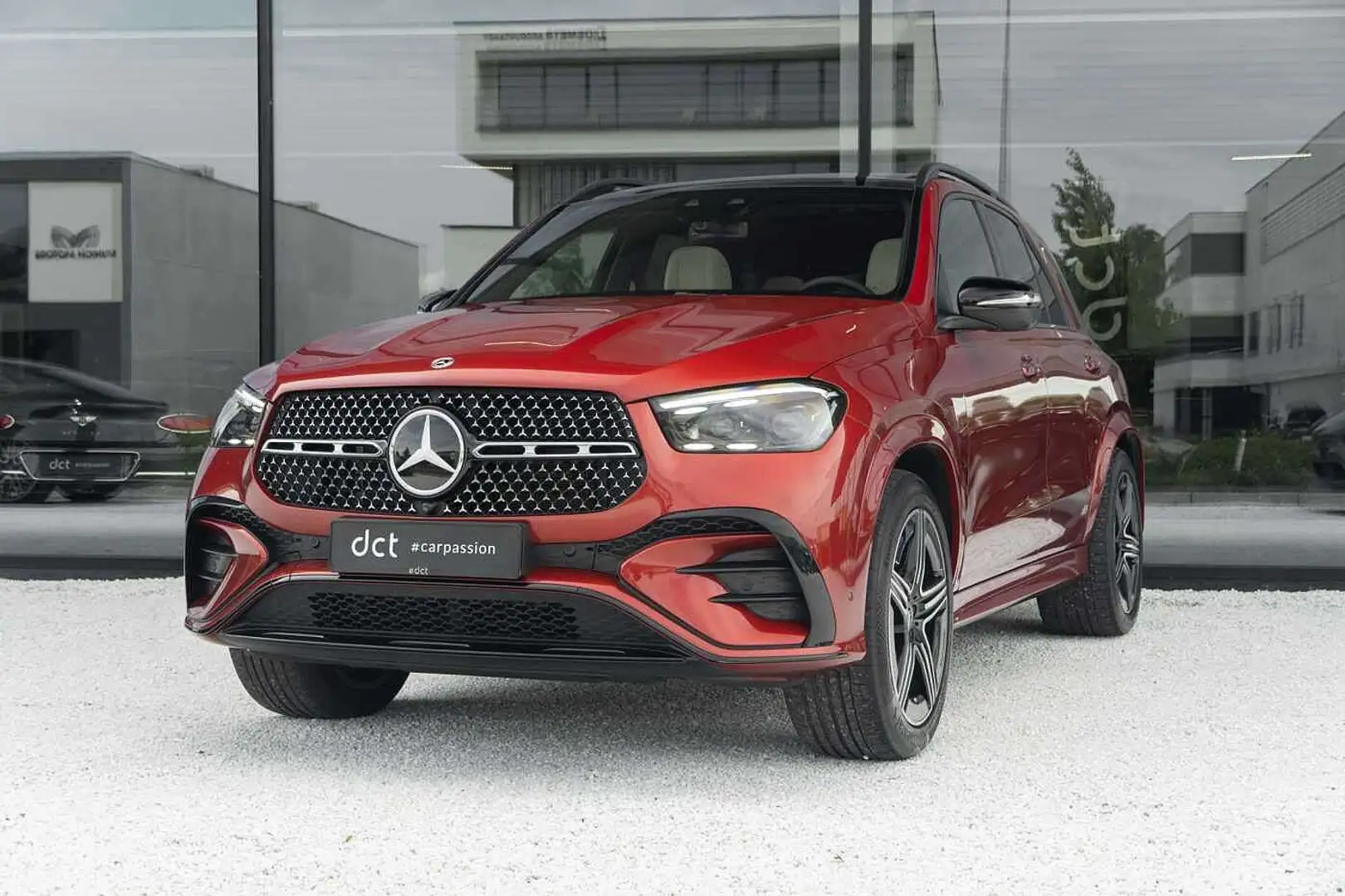 Mercedes-Benz GLE 400 AMG Hybr Burmester HeadUp Airmatic 360 Pano Rouge - 1