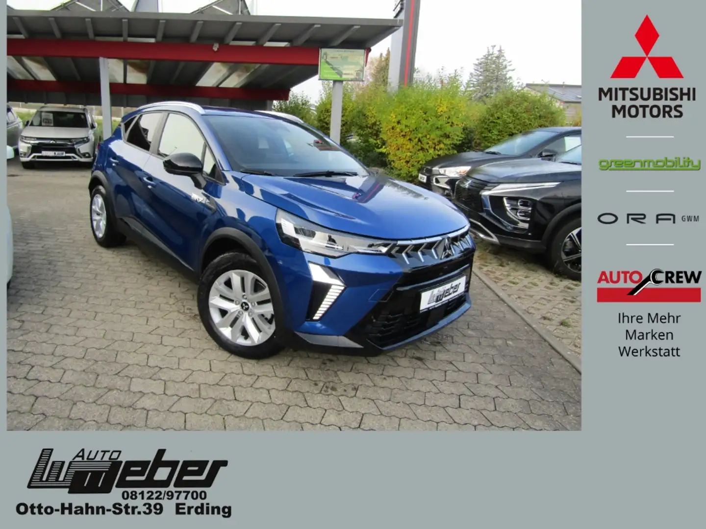 Mitsubishi ASX 1.6 Hybrid PLUS LED SHZ GRA RFK PDC FSE Android Au Blau - 1