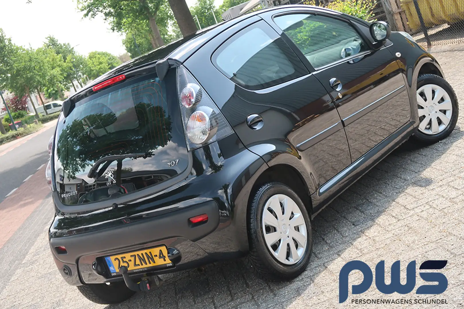 Peugeot 107 1.0 Active LPG / 1e eig / 100% onderhoud / Trekhaa Schwarz - 2