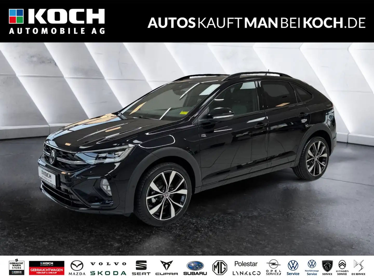 Volkswagen Taigo 1.0 TSI DSG R-Line LED Navi ACC AHK Sitzh. Schwarz - 1