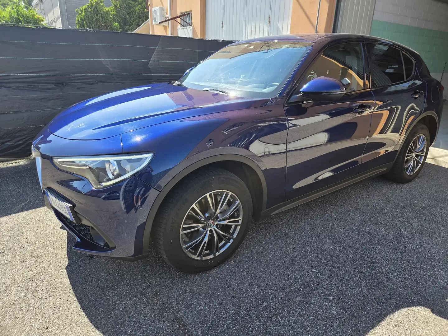 Alfa Romeo Stelvio Stelvio 2017 2.2 t Super Q4 210cv auto Blauw - 1