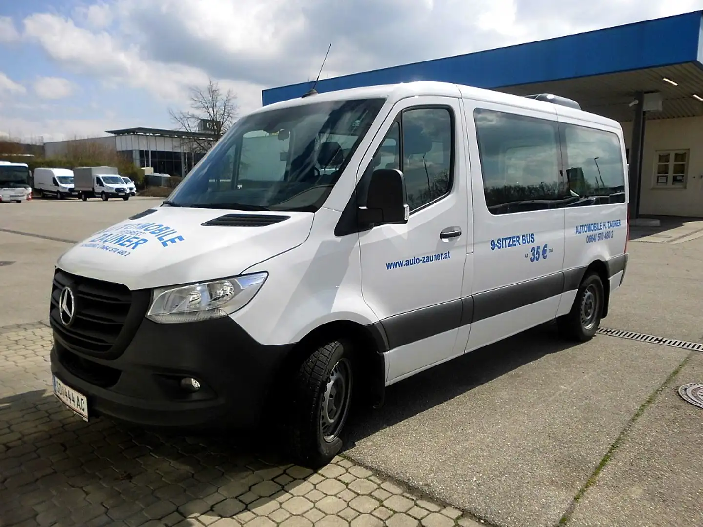 Mercedes-Benz Sprinter Tourer 215 CDI 3,19t Standard / Normal Aut. Blanc - 1