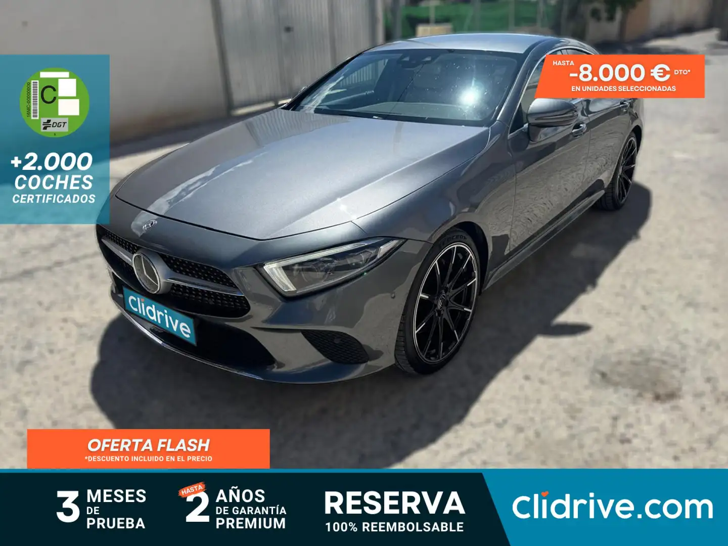 Mercedes-Benz CLS 300 300d Aut. Gris - 1