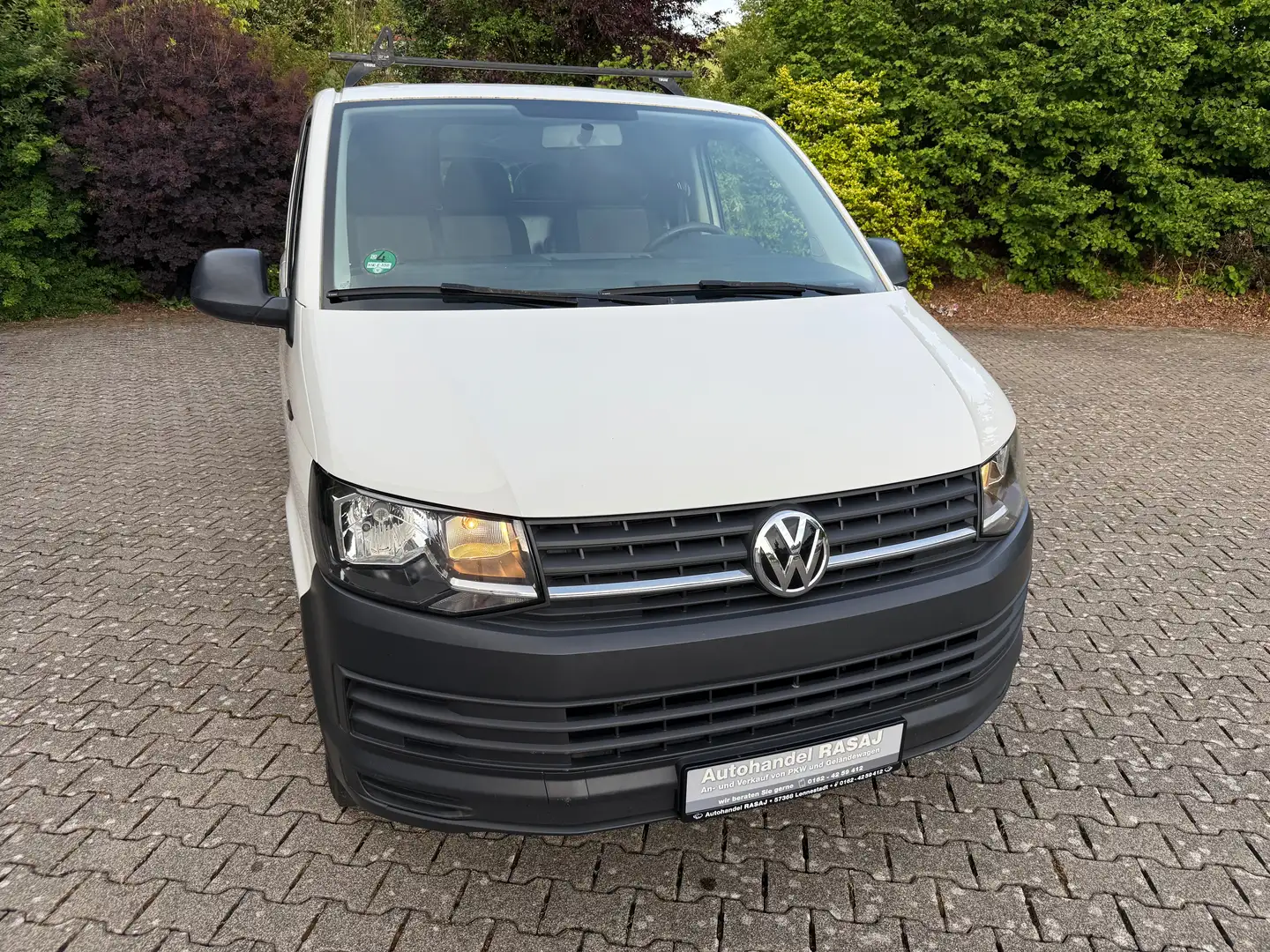 Volkswagen T6 Transporter 2.0 TDI-150PS Kasten lang*KLIMA*TEMPOMAT*AHK*SHZ Weiß - 1