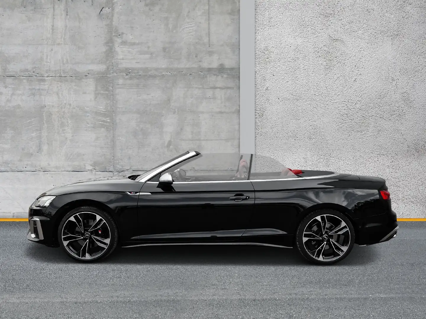 Audi S5 Cabrio TFSI qu S-SITZ ROT B&O HuD 20" Schwarz - 2