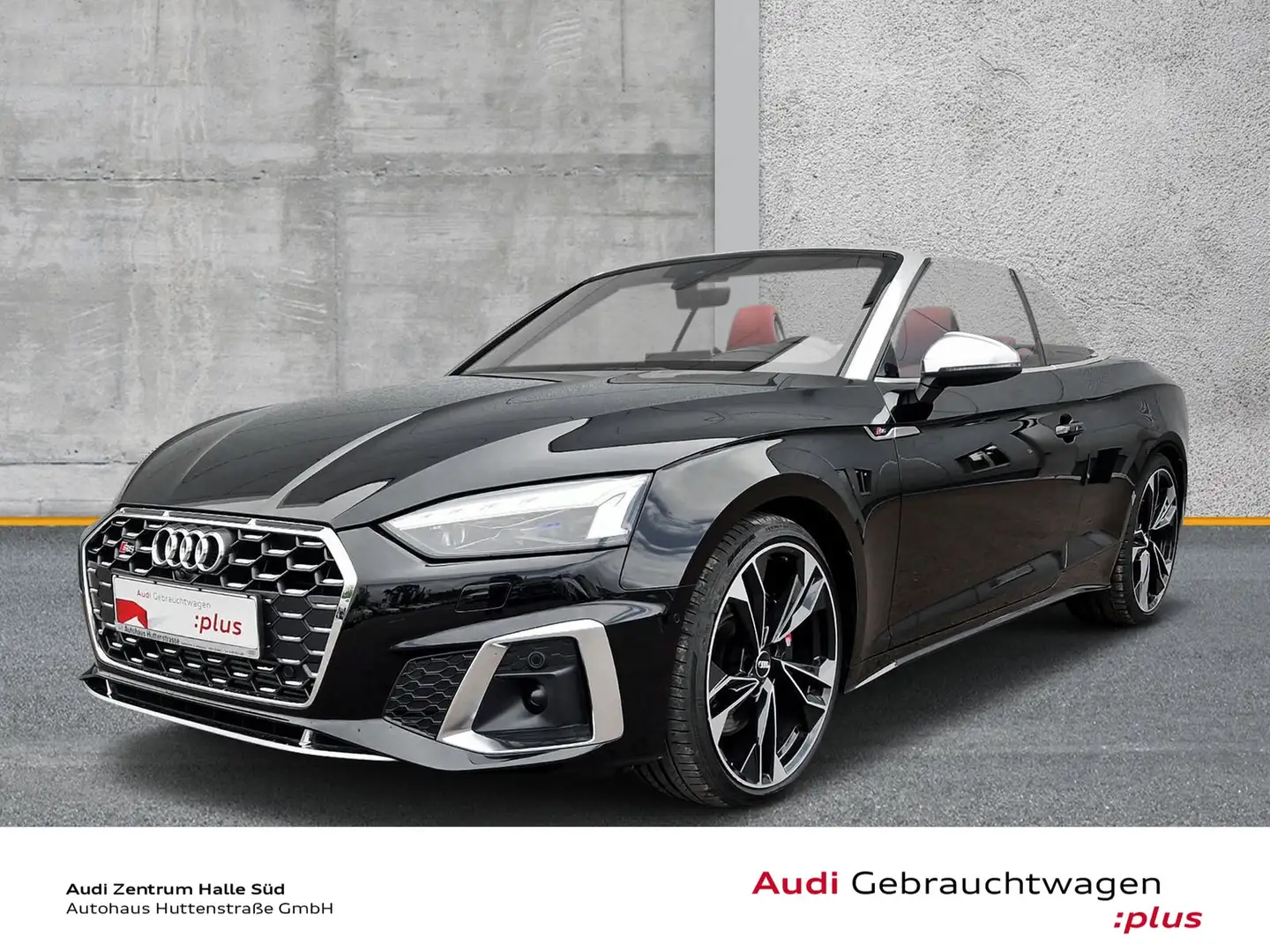 Audi S5 Cabrio TFSI qu S-SITZ ROT B&O HuD 20" Schwarz - 1