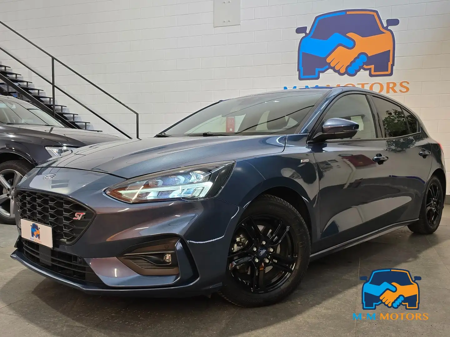 Ford Focus Focus 1.0 ecoboost ST-Line s&s 125cv Blau - 1