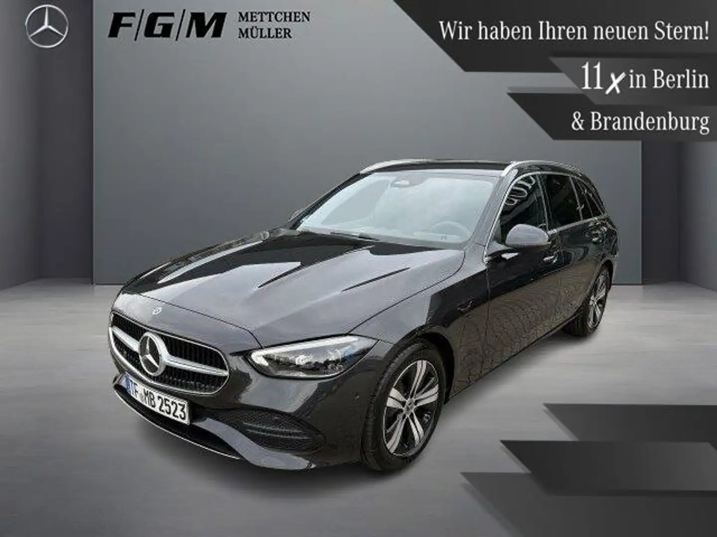 Mercedes-Benz C 200 T Avantgarde DigiLight|TWA|AHK|Sitzhz Grau - 1