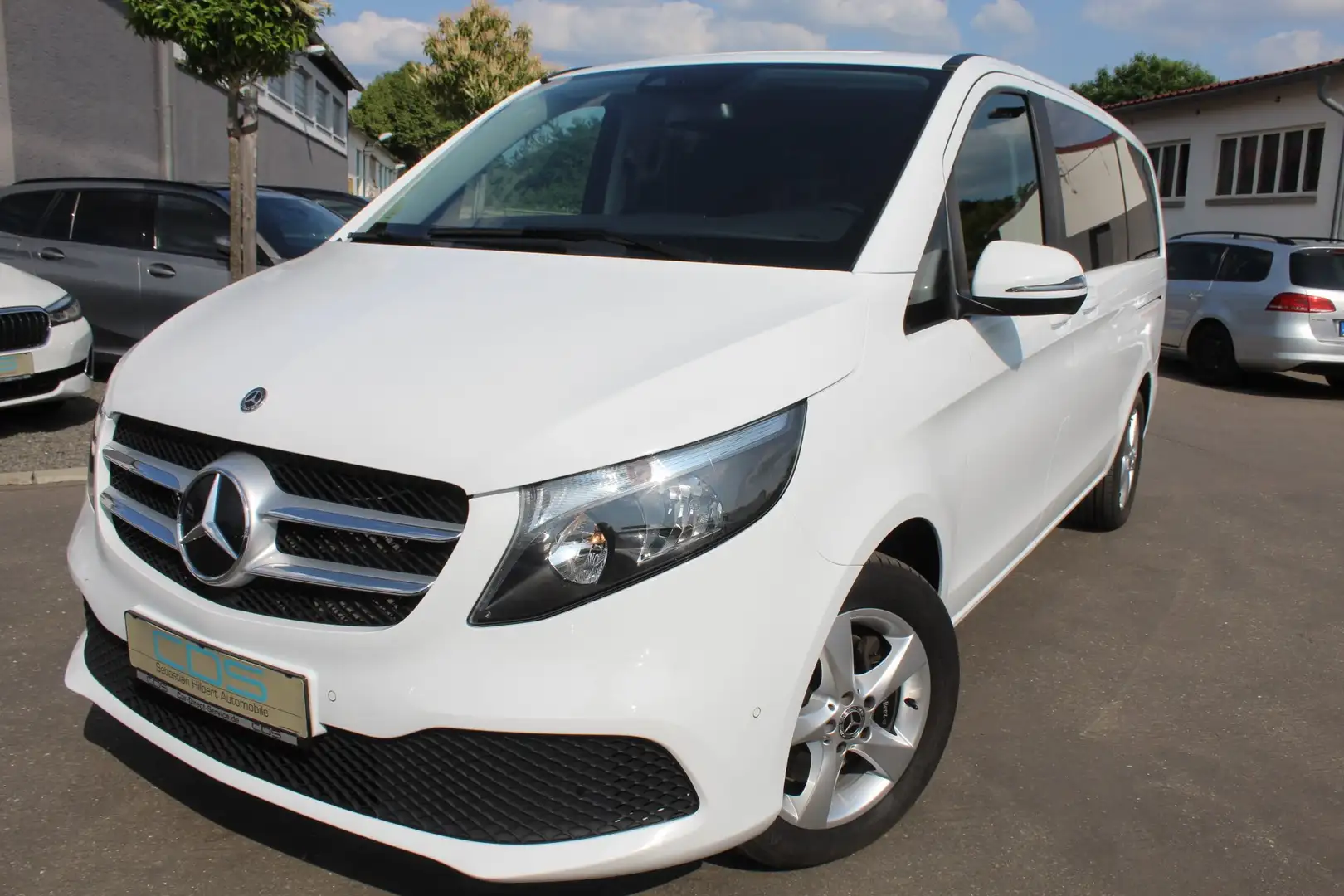 Mercedes-Benz V 250 d EDITION lang +NAVI+LM+Agility Control+PDC+Sitzh. Blanc - 2