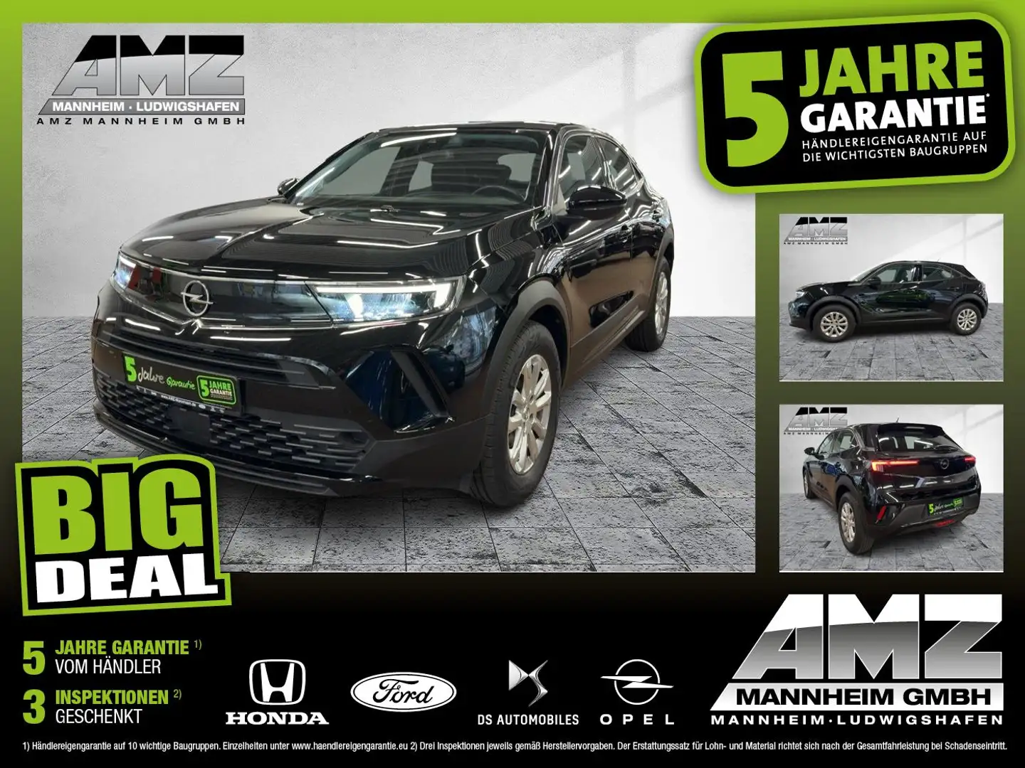 Opel Mokka 1.2 Turbo Edition LED+Navi+SHZ+Kam.+LM+PDC Negru - 1