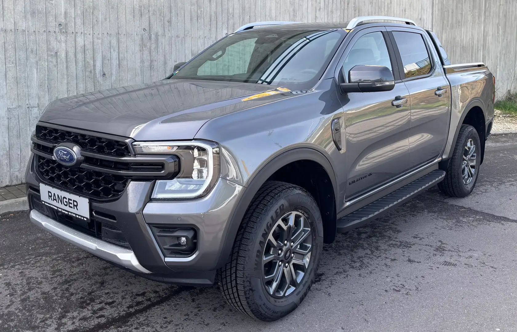 Ford Ranger 3,0 l EcoBlue Doppelkabine Autm. Wildtrak Grau - 1