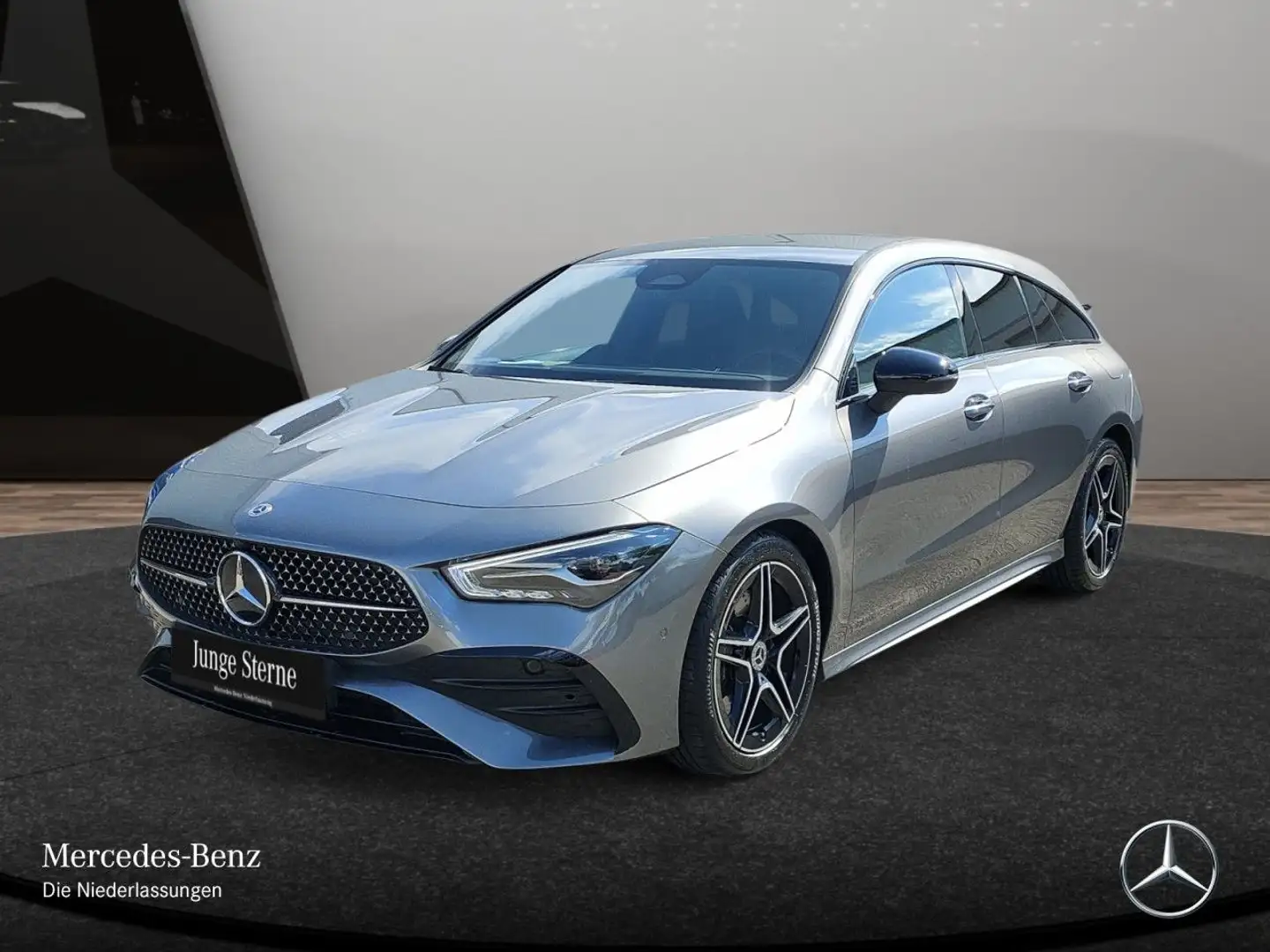 Mercedes-Benz CLA 200 d AMG+NIGHT+LED+STHZG+KAMERA+TOTW+KEYLESS Grijs - 2