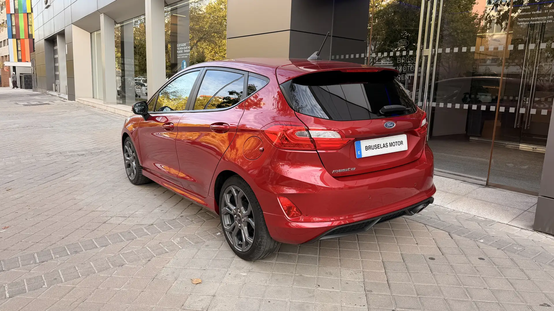 Ford Fiesta 1.0 EcoBoost S/S ST Line 95 Rojo - 2