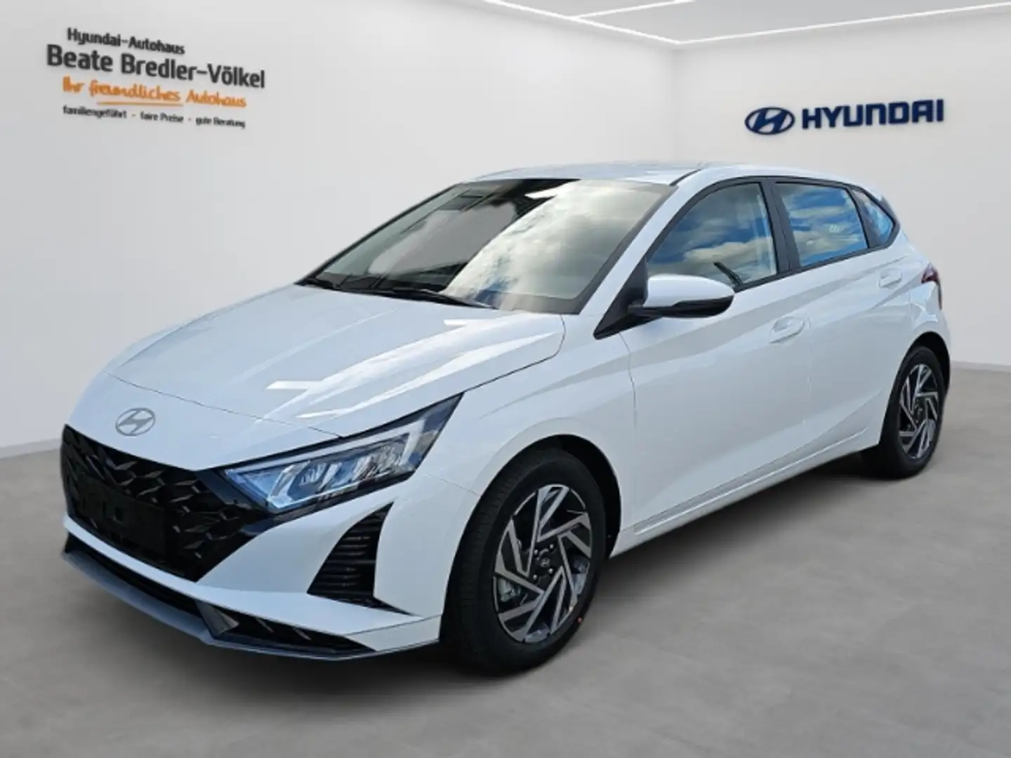 Hyundai i20 Trend 1.0 T-GDI Licht + Soundpaket NAVI LED Weiß - 1