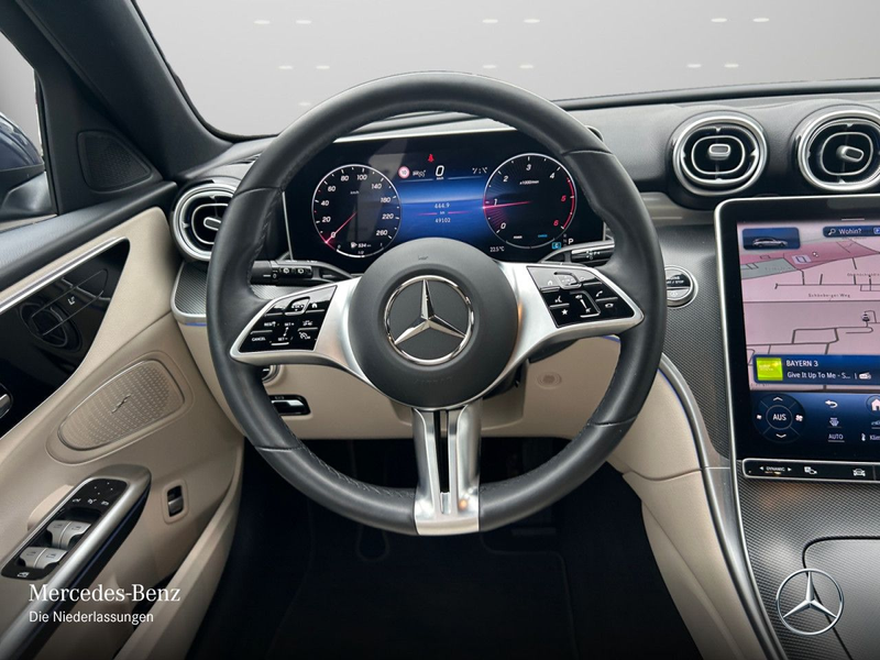 Mercedes-Benz C 220 d T 4M AVANTG+PANO+360+AHK+TOTW+KEYLESS+9G — photo 14
