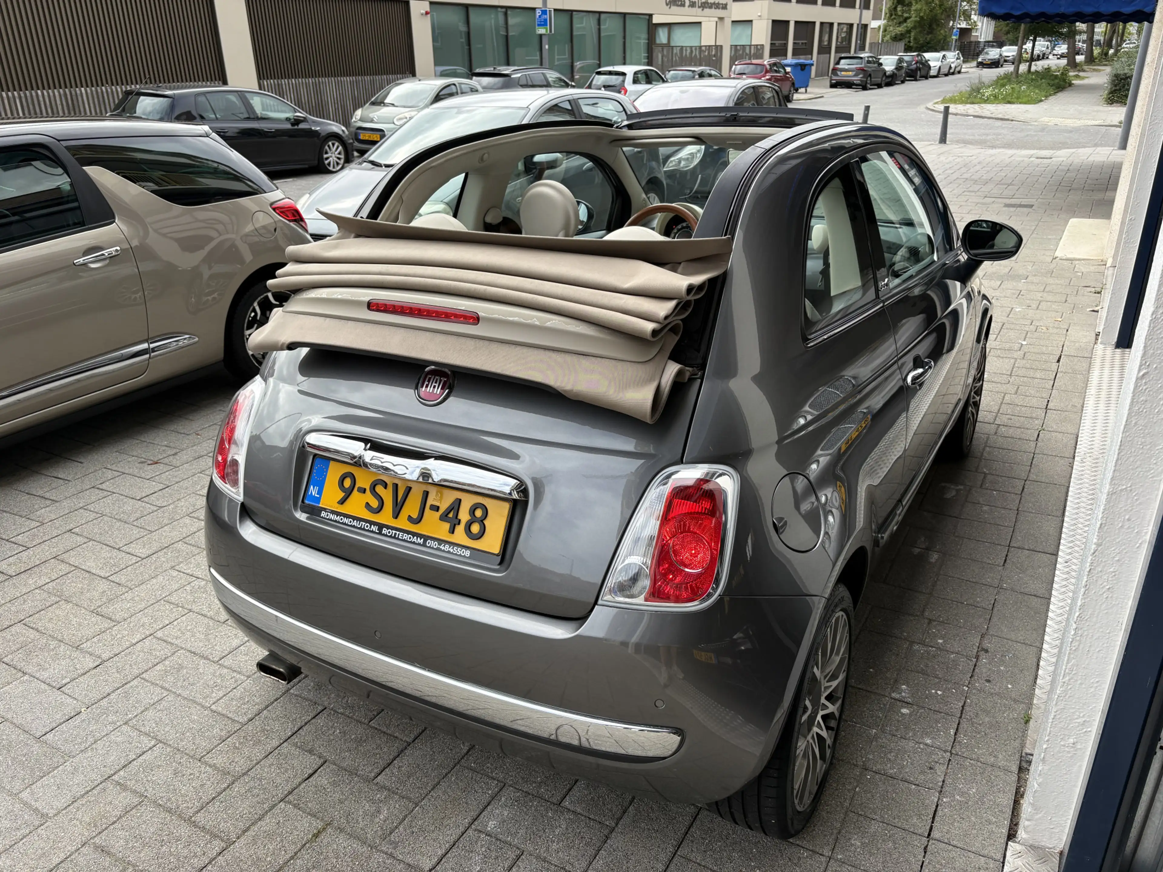Fiat 500C 0.9 TwinAir Lounge AUTOMAAT/NL AUTO/AIRCO/NW APK — photo 8