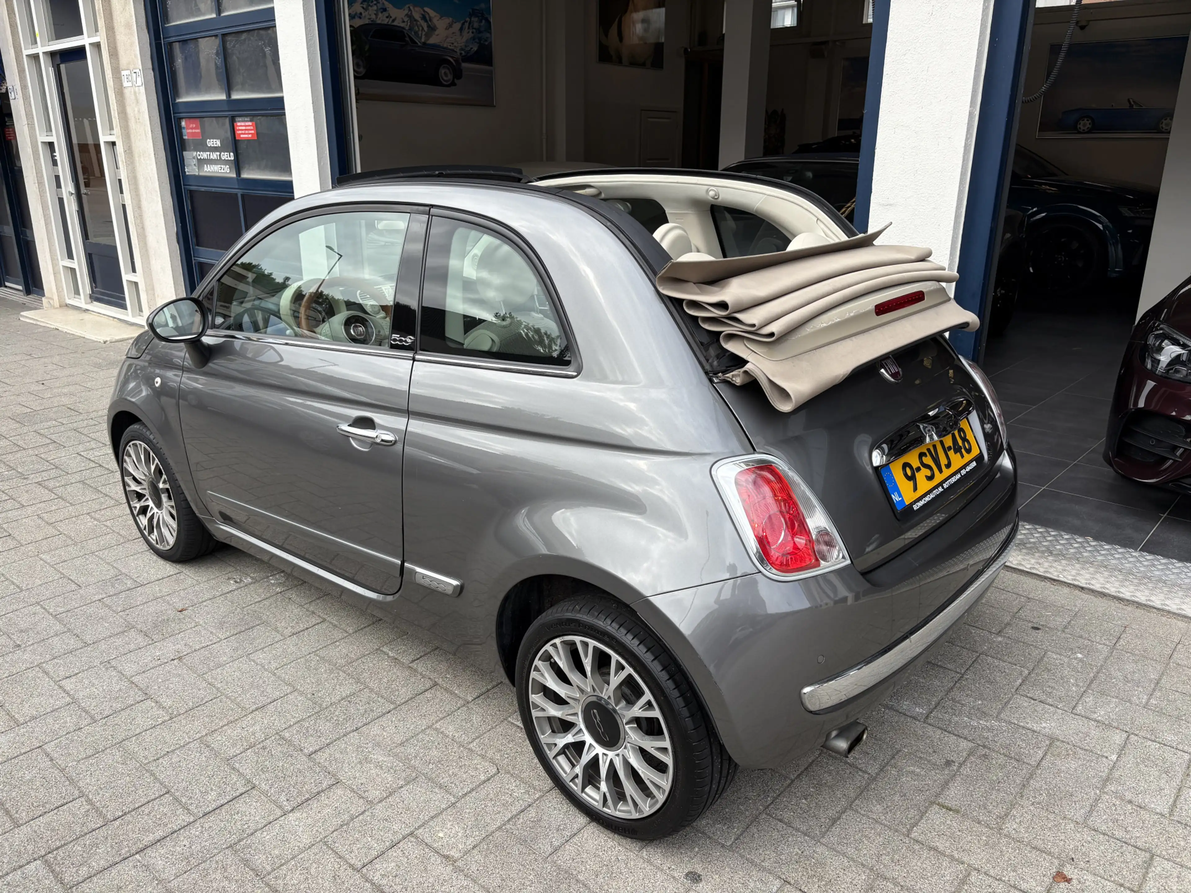 Fiat 500C 0.9 TwinAir Lounge AUTOMAAT/NL AUTO/AIRCO/NW APK — photo 7