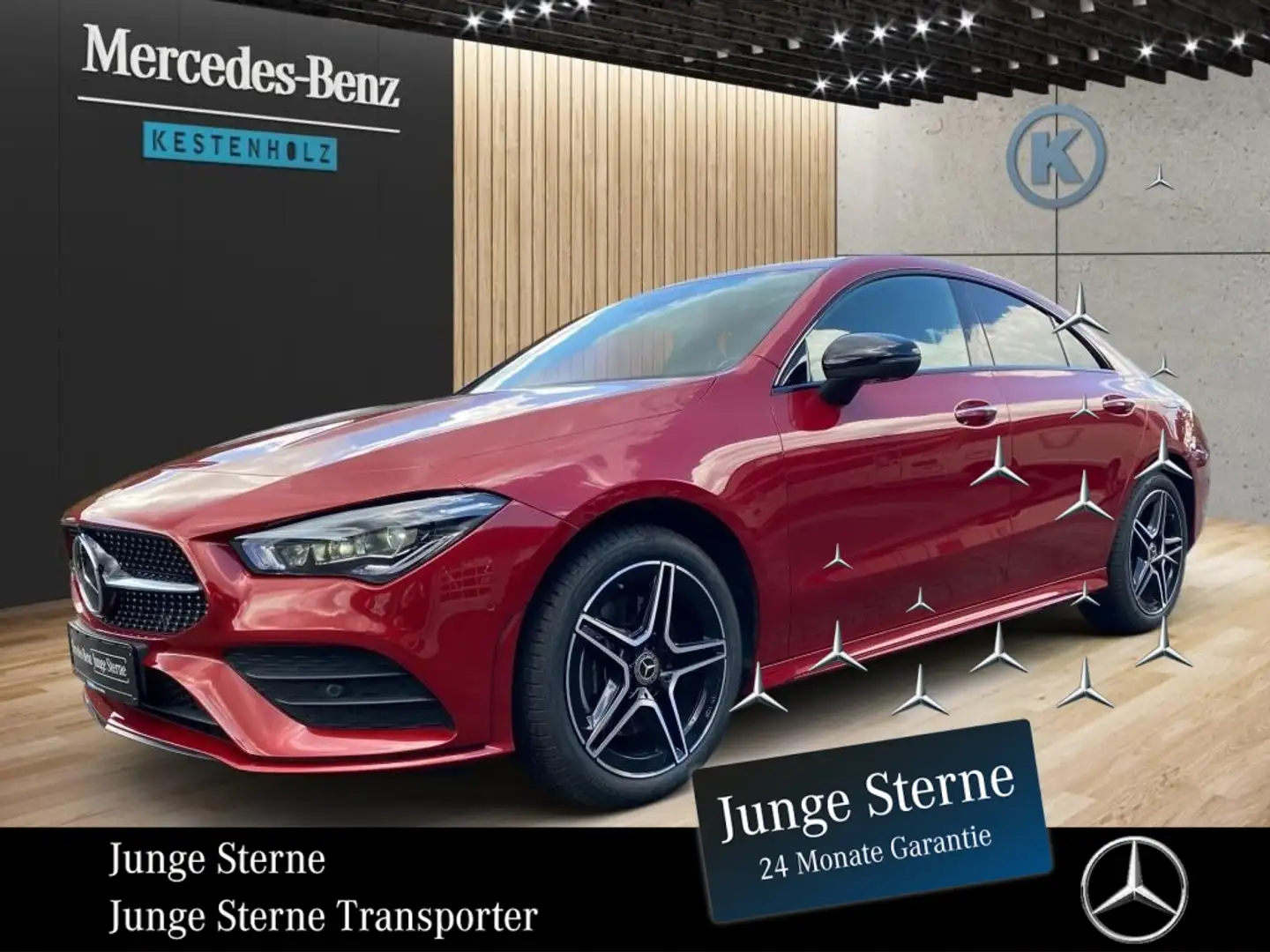 Mercedes-Benz CLA 250 e Coupé *AMG*NIGHT*MEMO*MBUX*STHZ*360°* Rot - 1