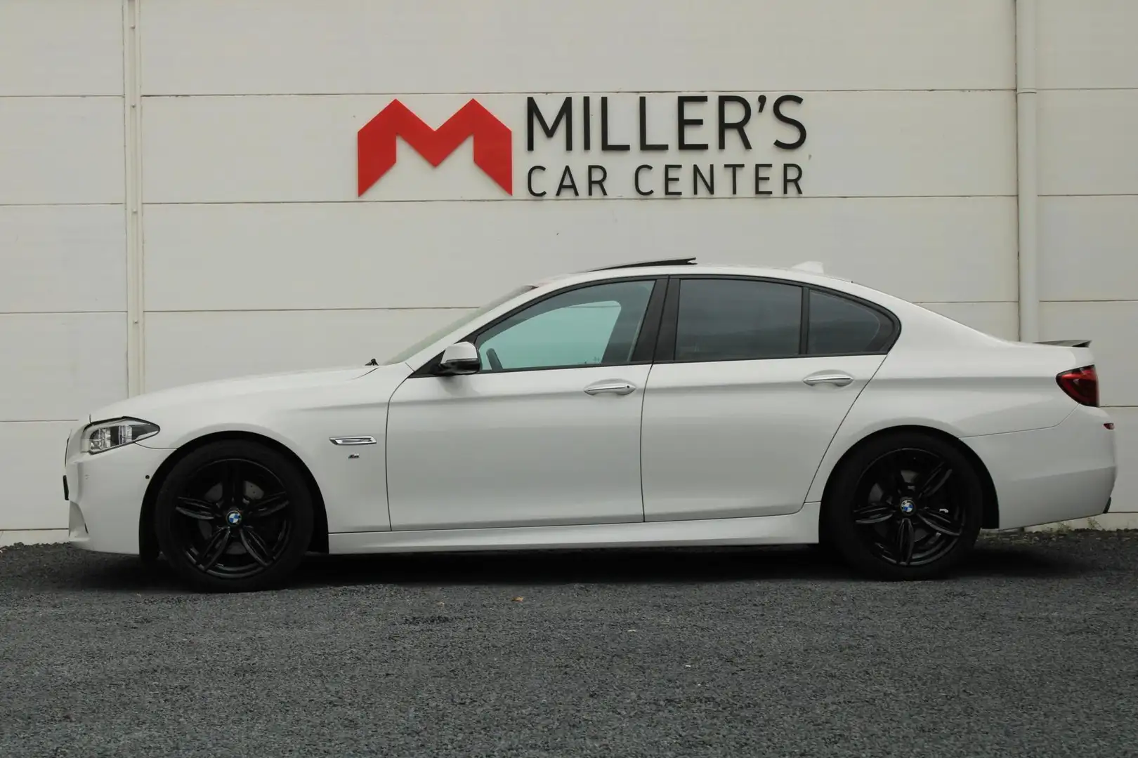 BMW 528 5-serie 528i Softclose HUD Pano Memory Keyless Sch Weiß - 2