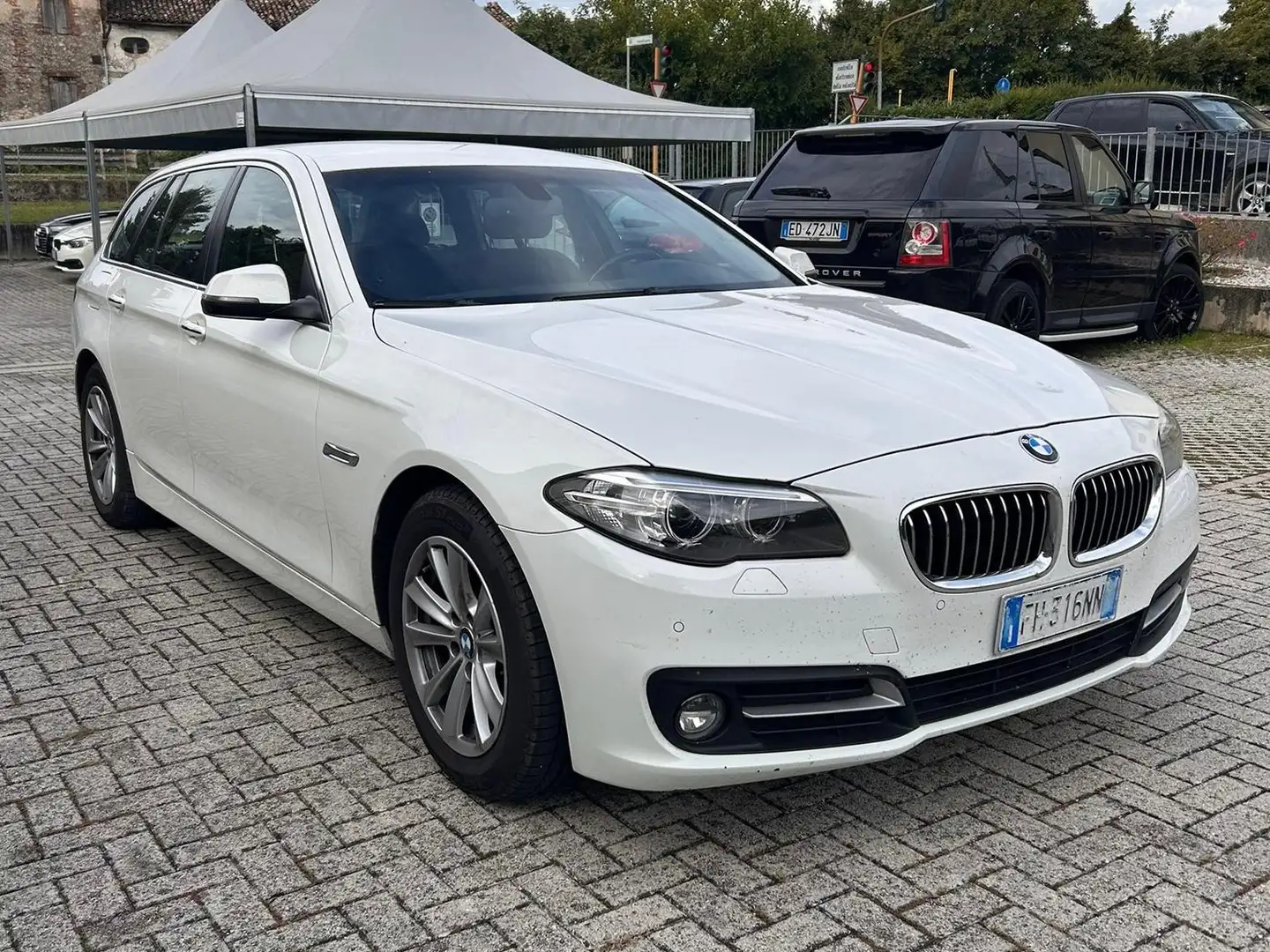 BMW 520 Serie 5 Touring 520d 190cv Bianco - 1