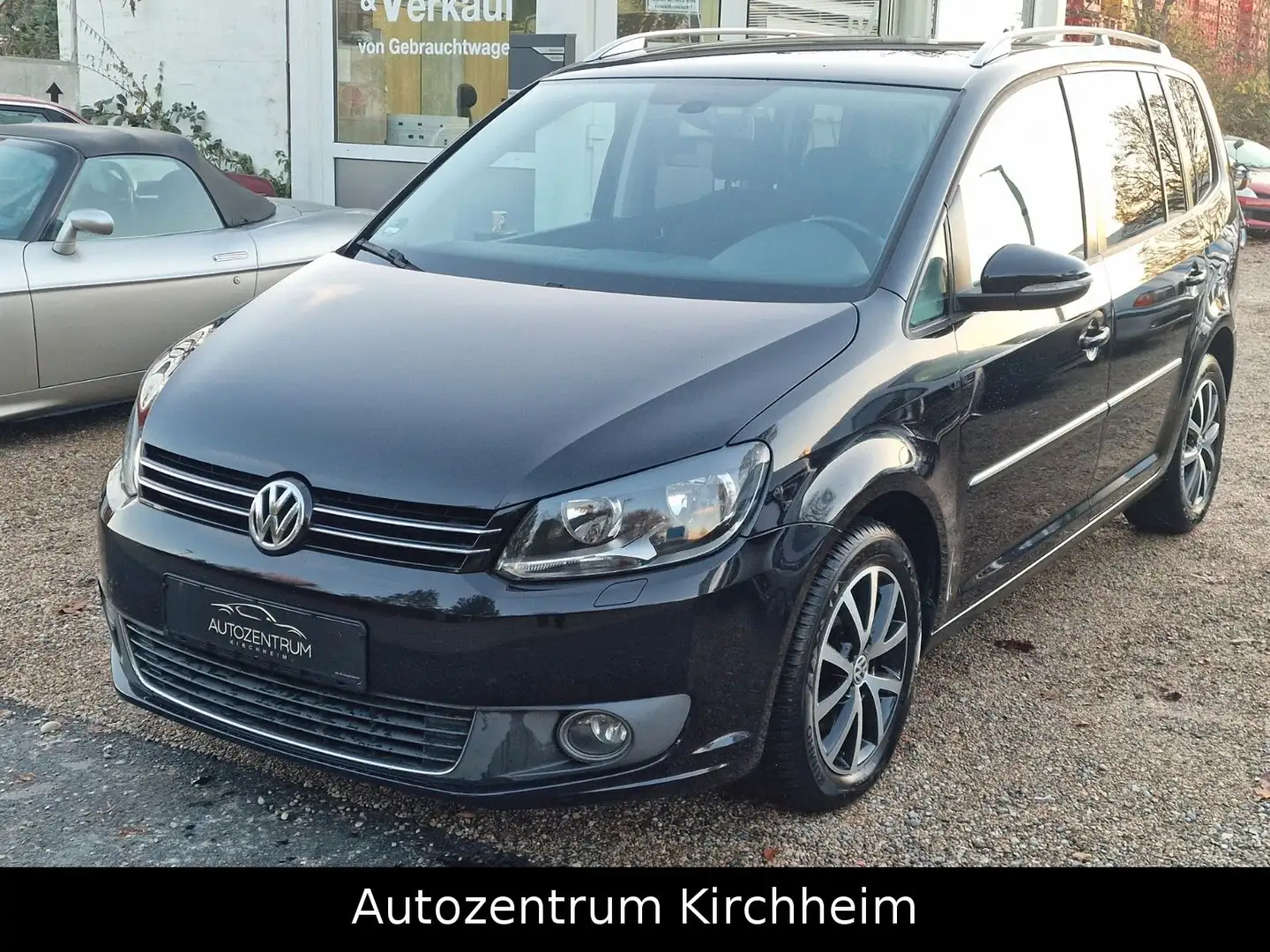 Volkswagen Touran Highline**Rumpfmotor bei 66.113 Km** Negro - 1