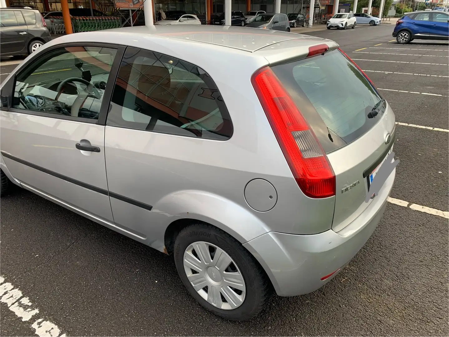 Ford Fiesta Fiesta Trend 1,4 TDCi Trend Silber - 2