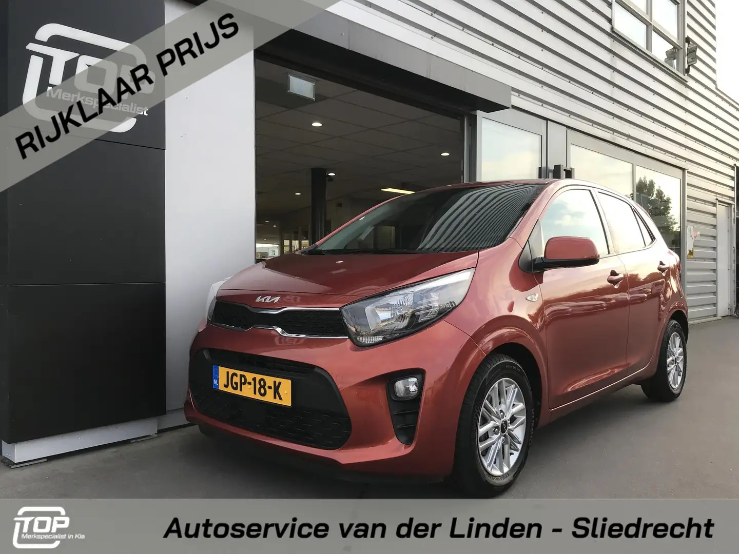 Kia Picanto 1.2 ComfortPlusLine 7 JAAR GARANTIE Oranje - 1
