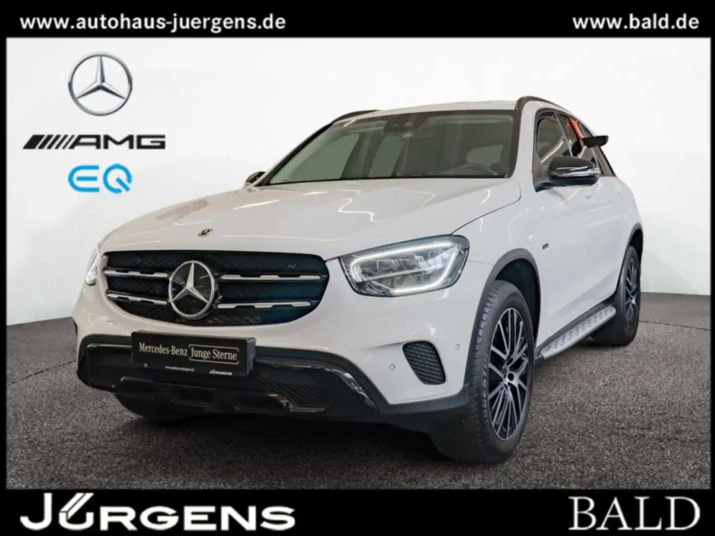 Mercedes-Benz GLC 300 e 4M Avantgarde/Wide/Night/Cam/Totw/19' Weiß - 2