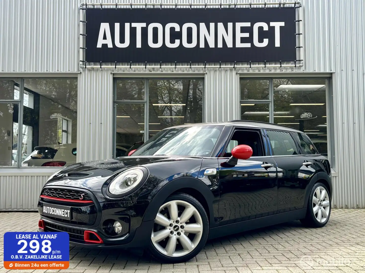 MINI Cooper S Clubman 2.0 AUTOMAAT, PANODAK, NAVI, HALF/LEDER, VOL OPTIE Noir - 1