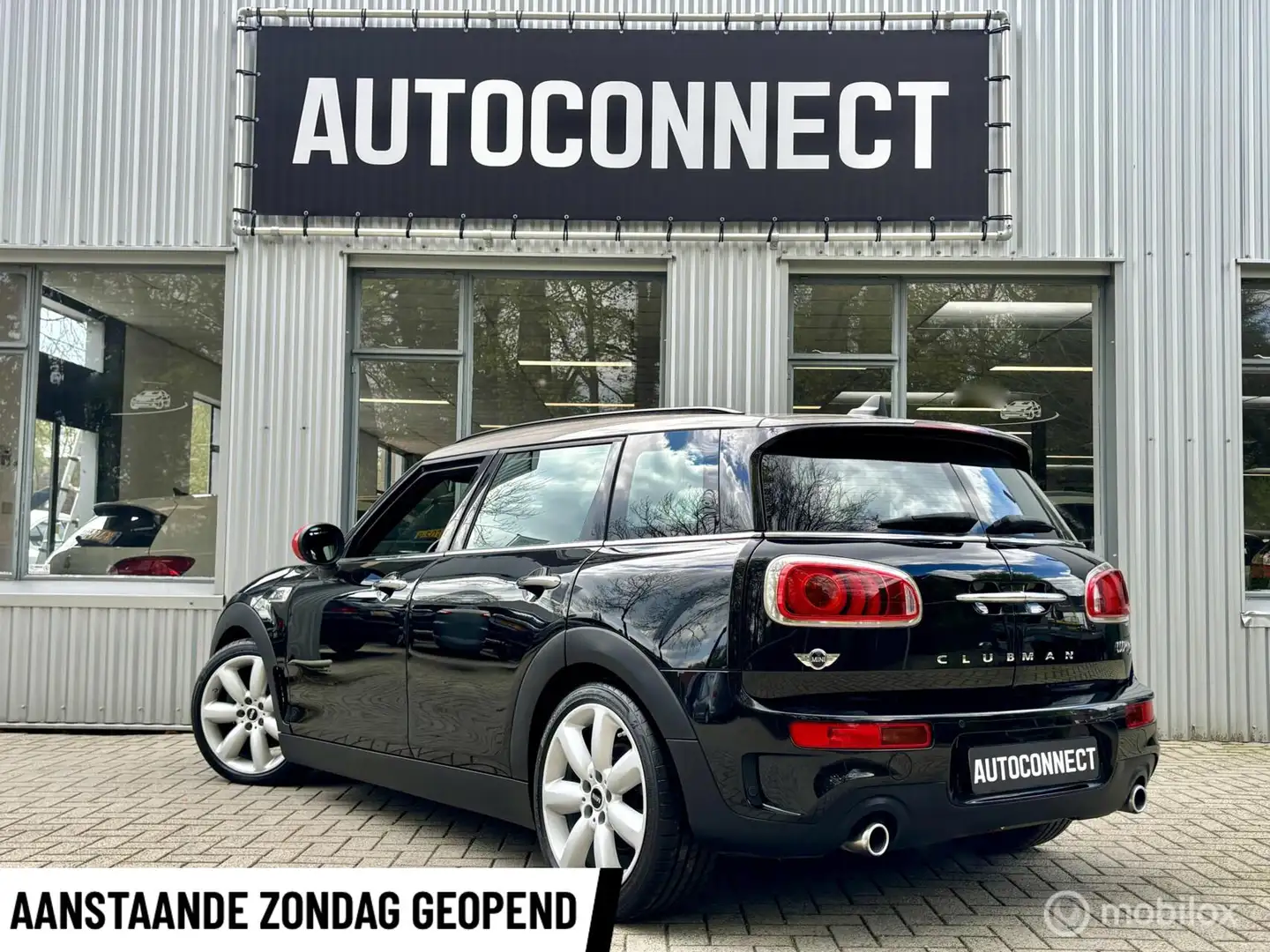 MINI Cooper S Clubman 2.0 AUTOMAAT, PANODAK, NAVI, HALF/LEDER, VOL OPTIE Negro - 2