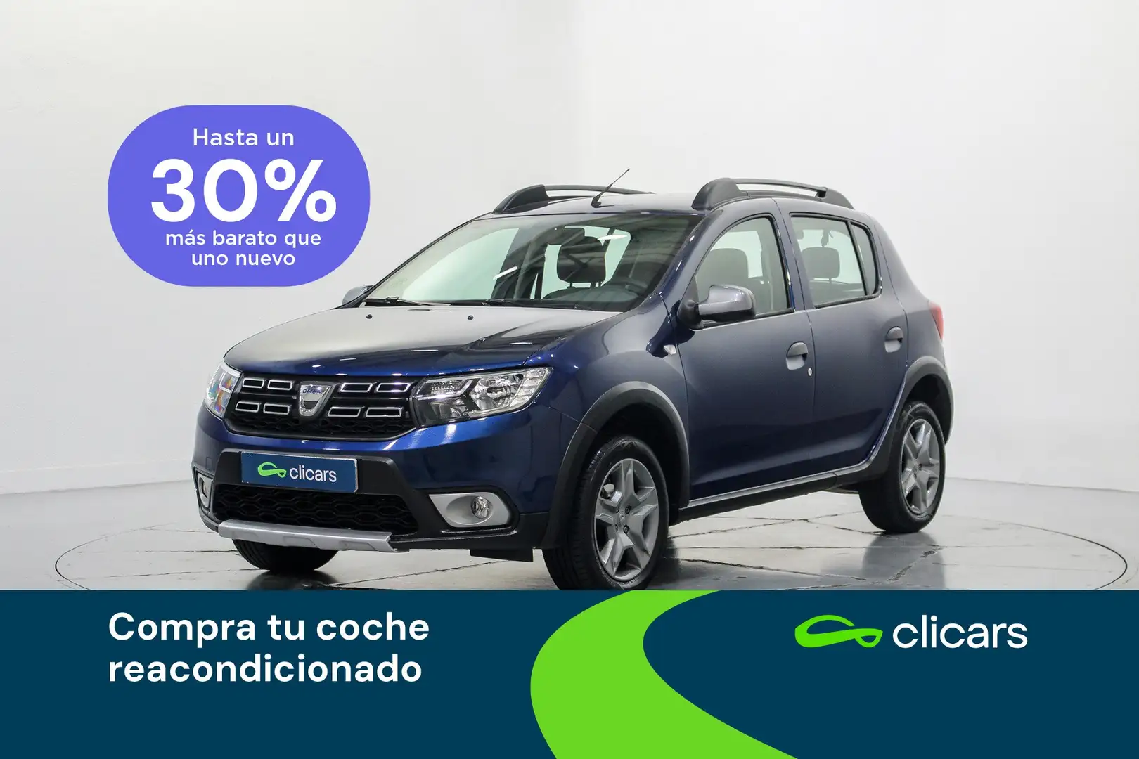 Dacia Sandero 0.9 TCE Stepway Essential 66kW Синий - 1