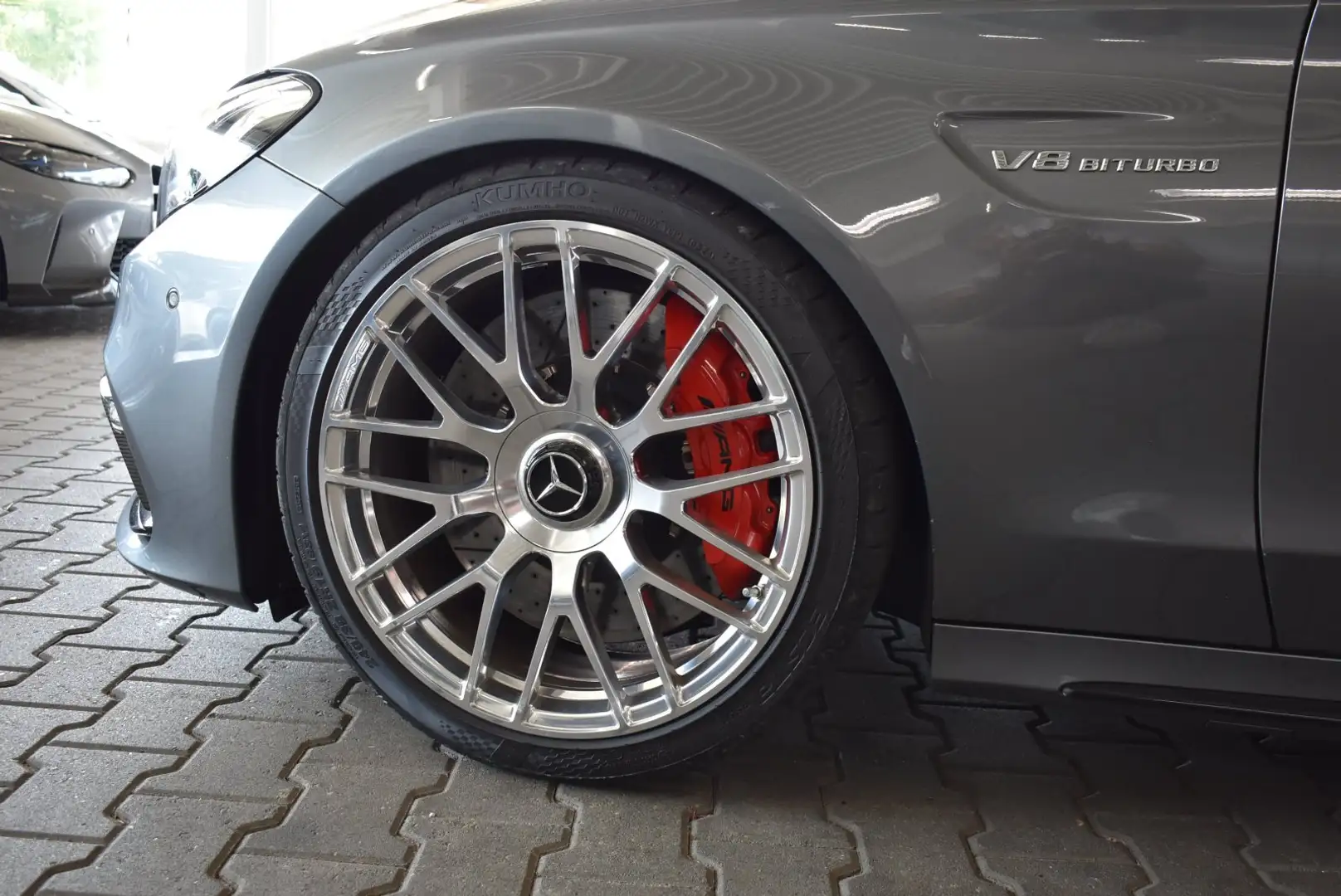 Mercedes-Benz C 63 S T AMG Burmester AHK HeadUp SportAGA Grau - 2
