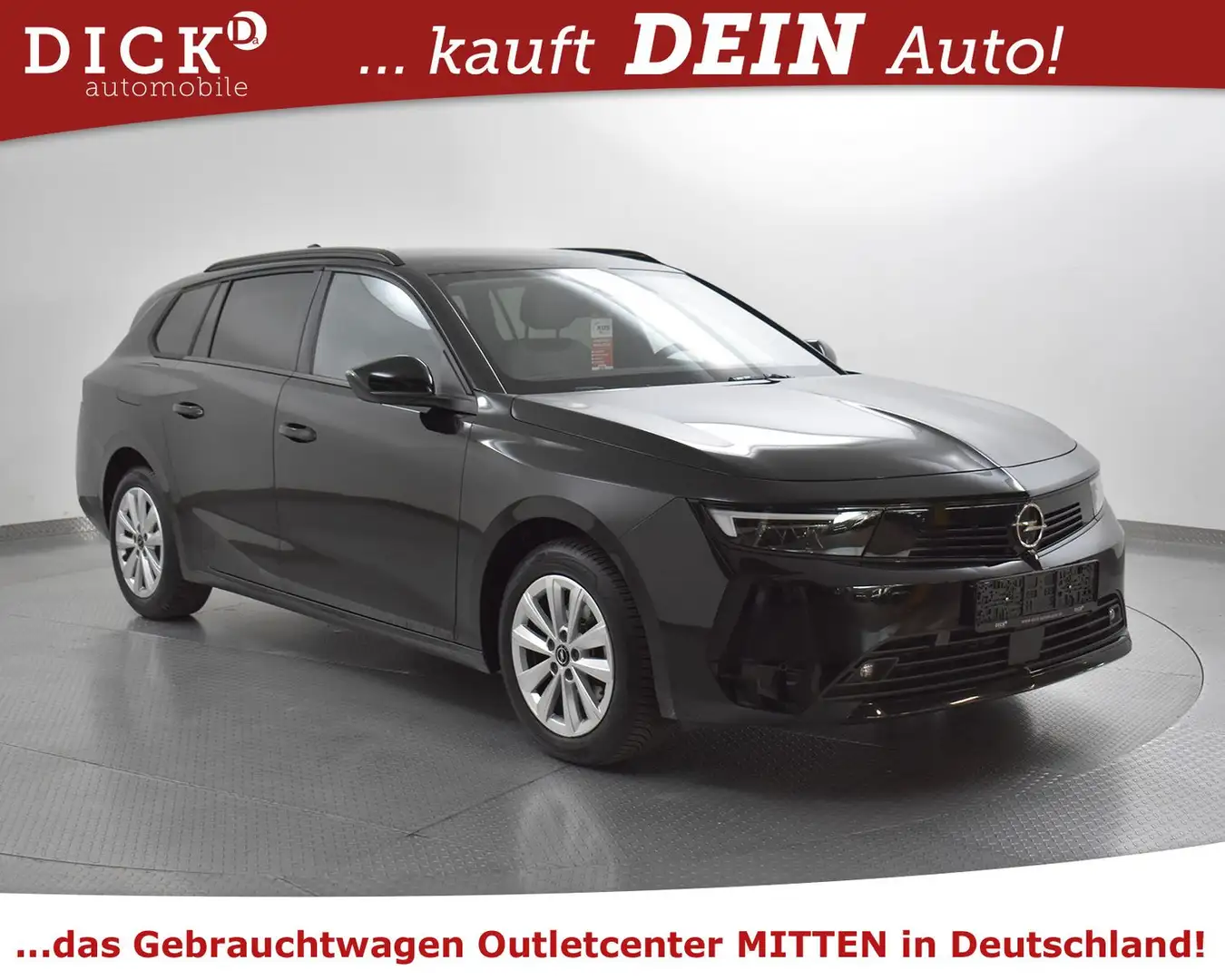 Opel Astra L ST 1.2 Enjoy NAVI+LED+SHZ+KAMER+TEMP+DAB Schwarz - 1