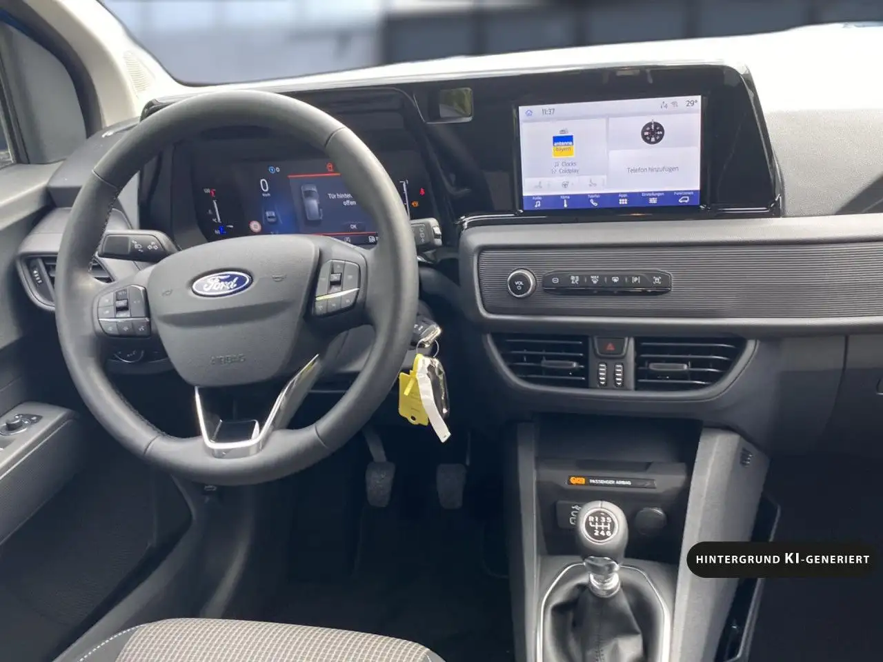 Ford Tourneo Courier Trend Bluetooth Klima Einparkhilfe, миниатюра 18