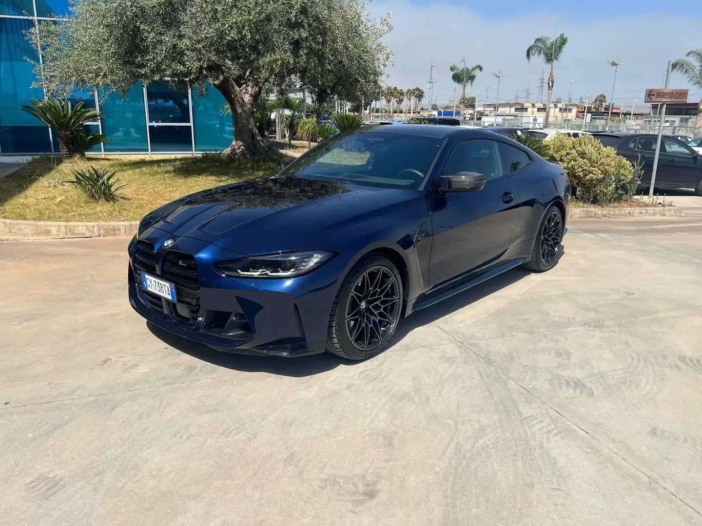 BMW M4 Coupe 3.0 possibilità noleggio no scoring Kék - 1