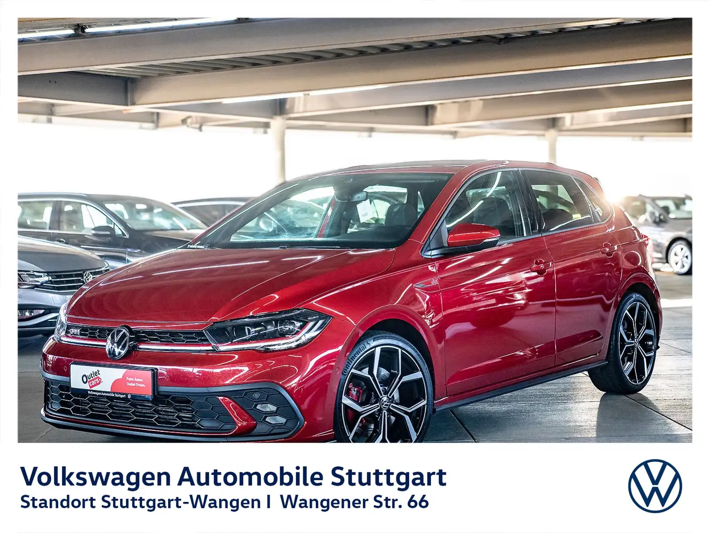 Volkswagen Polo GTI 2.0 TSI DSG Navi Kamera ACC SHZ Rot - 1