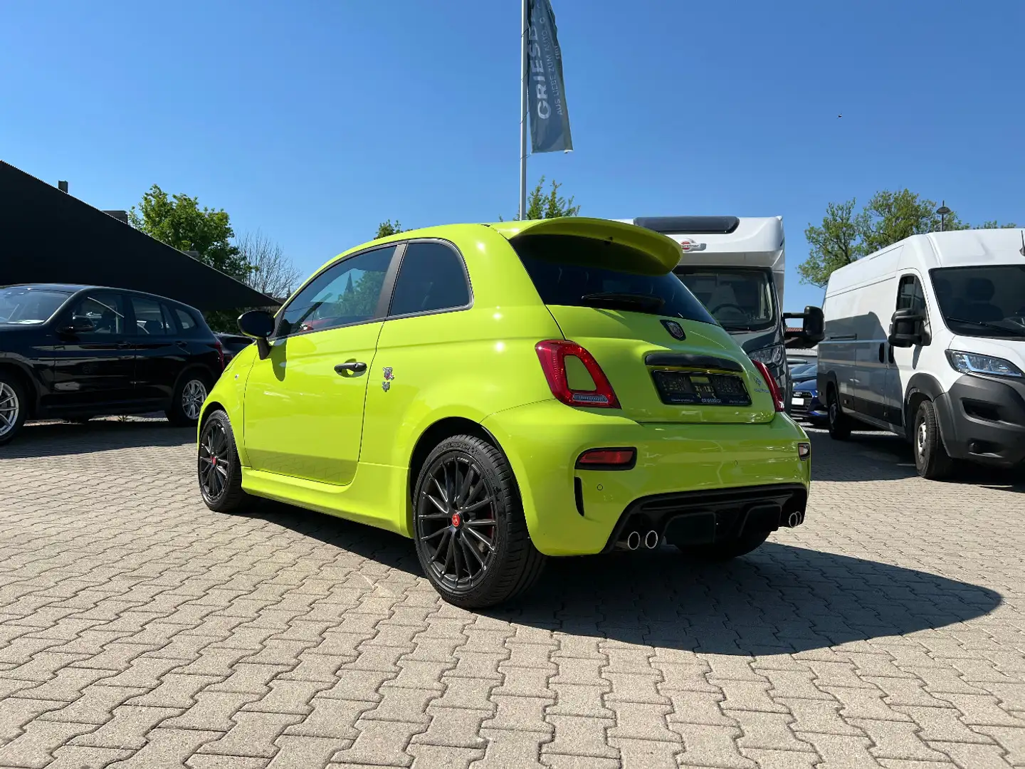 Abarth 595 Competizione *Bi-Xenon Navi Sabelt DAB PDC* Verde - 2