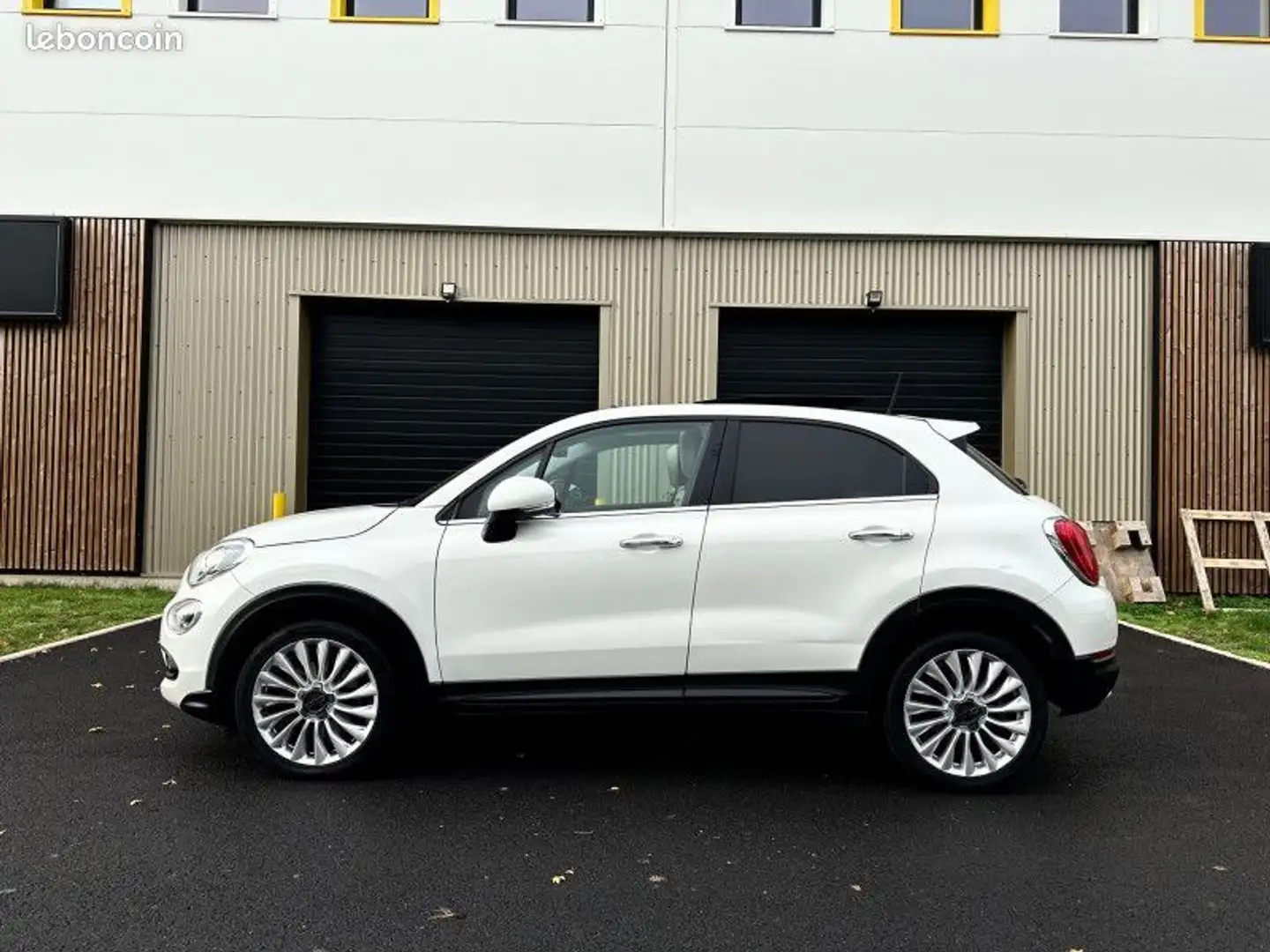 Fiat 500X 1.6 MULTIJET 120 LOUNGE DCT %2B TOIT OUVRANT Blanc - 2