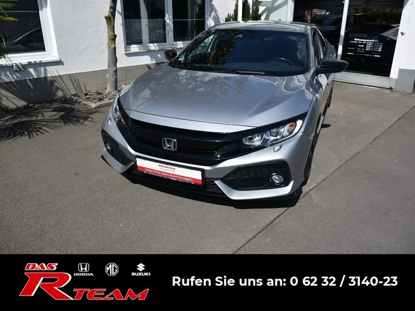 Honda Civic 1.0 Dynamic Limited Edition*SHZ*Leder* Plateado - 1