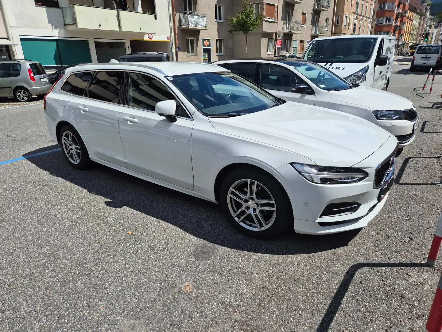 Volvo V90 V90 D4 AWD Geartronic White - 1