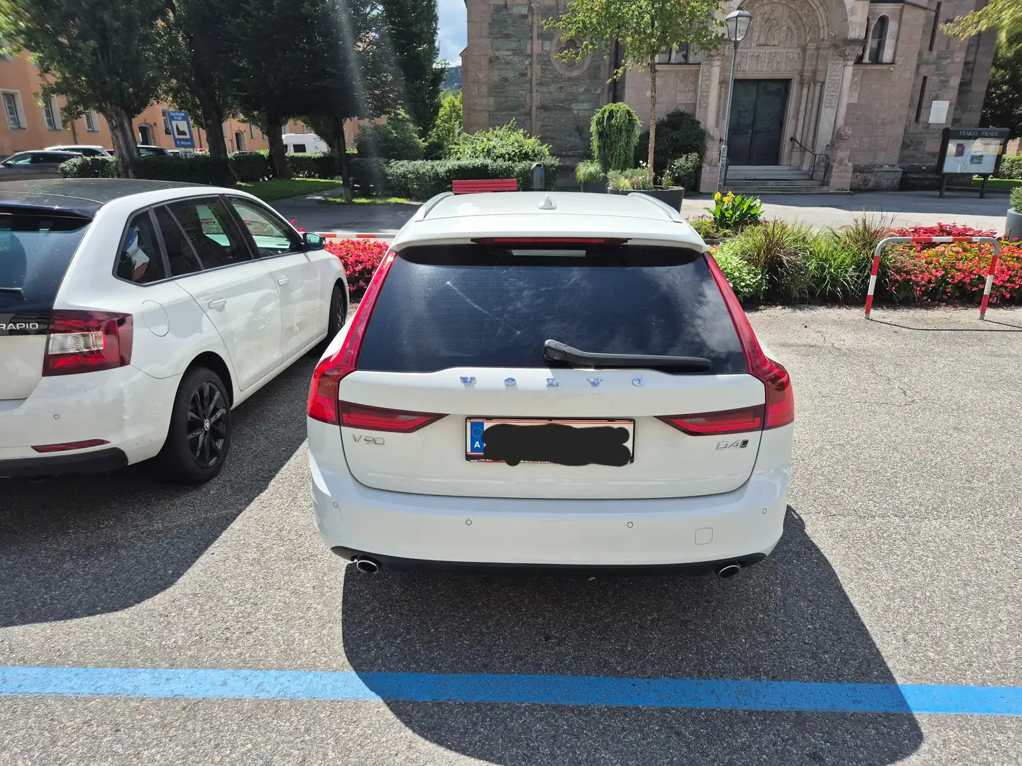 Volvo V90 V90 D4 AWD Geartronic White - 2