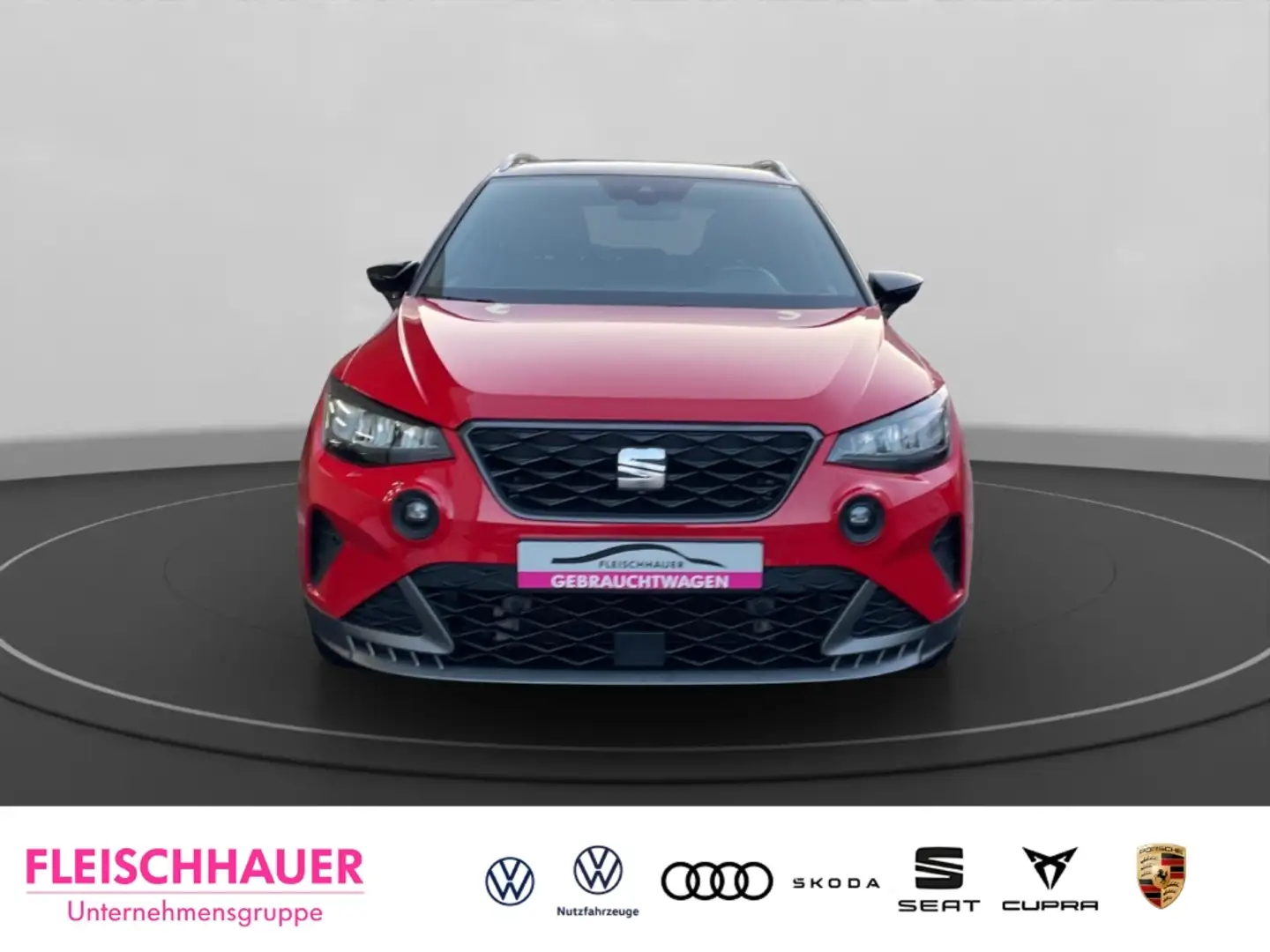 SEAT Arona 1.0 TSI FR LED Navi Tel.-Vorb. Rückfahrkam. PDCv+h Rot - 2